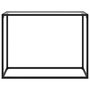 Voir la diapositive 2 : VIDAXL Table console Transparent 100x35x75 cm Verre trempe
