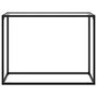 Voir la diapositive 2 : VIDAXL Table console Transparent 100x35x75 cm Verre trempe