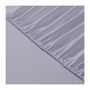 Voir la diapositive 4 : VISION Vision - Drap housse Gris - 200x200cm - 100% coton