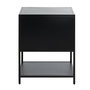 Voir la diapositive 4 : Paris Prix Table de Chevet Design  Boston  60cm Noir