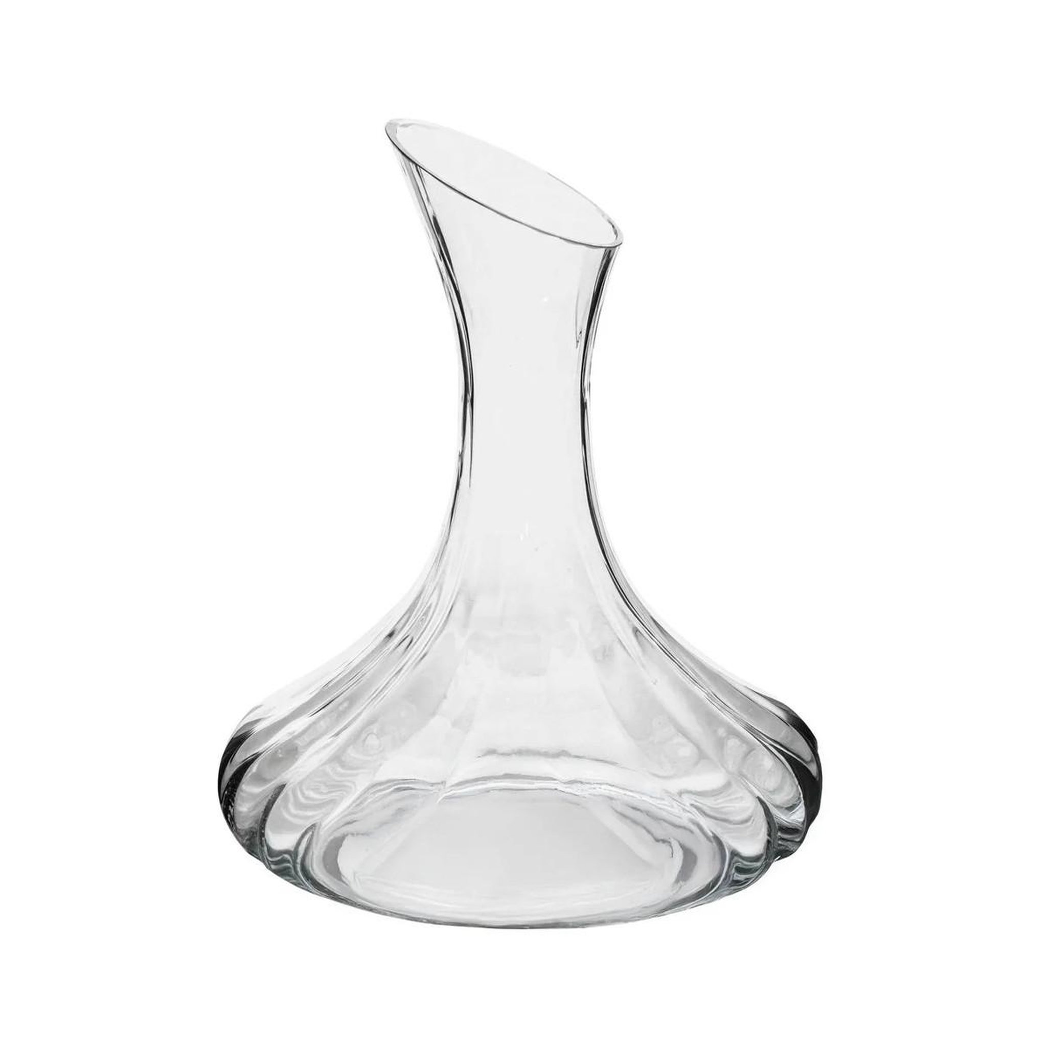 SECRET DE GOURMET Carafe à vin en verre  volta  2l transparent