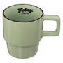 Voir la diapositive 5 : Paris Prix Lot de 4 Mugs sur Rack  Be Vintage  25cl Multicolore