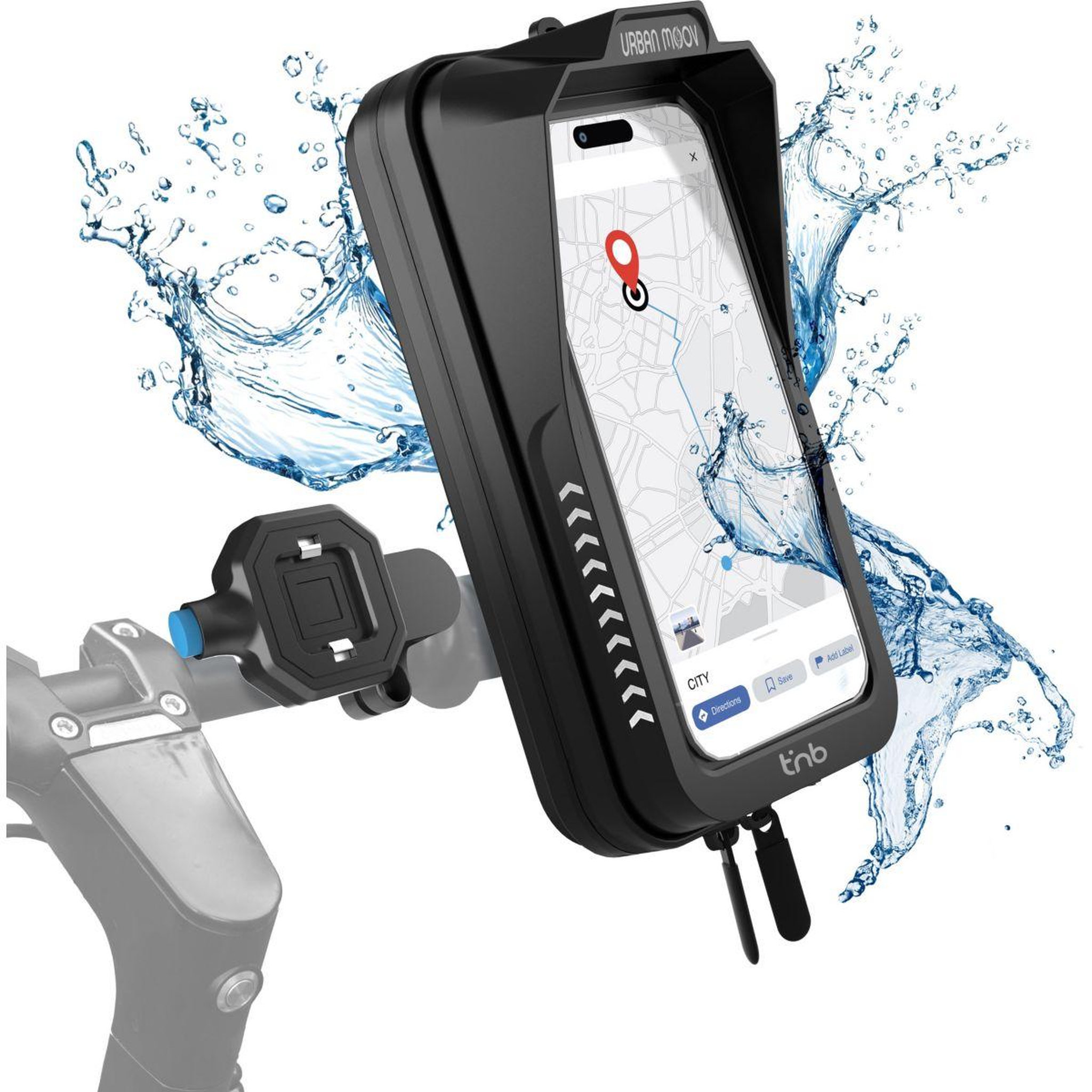 TNB Support smartphone en coque rigide avec Quick Lock