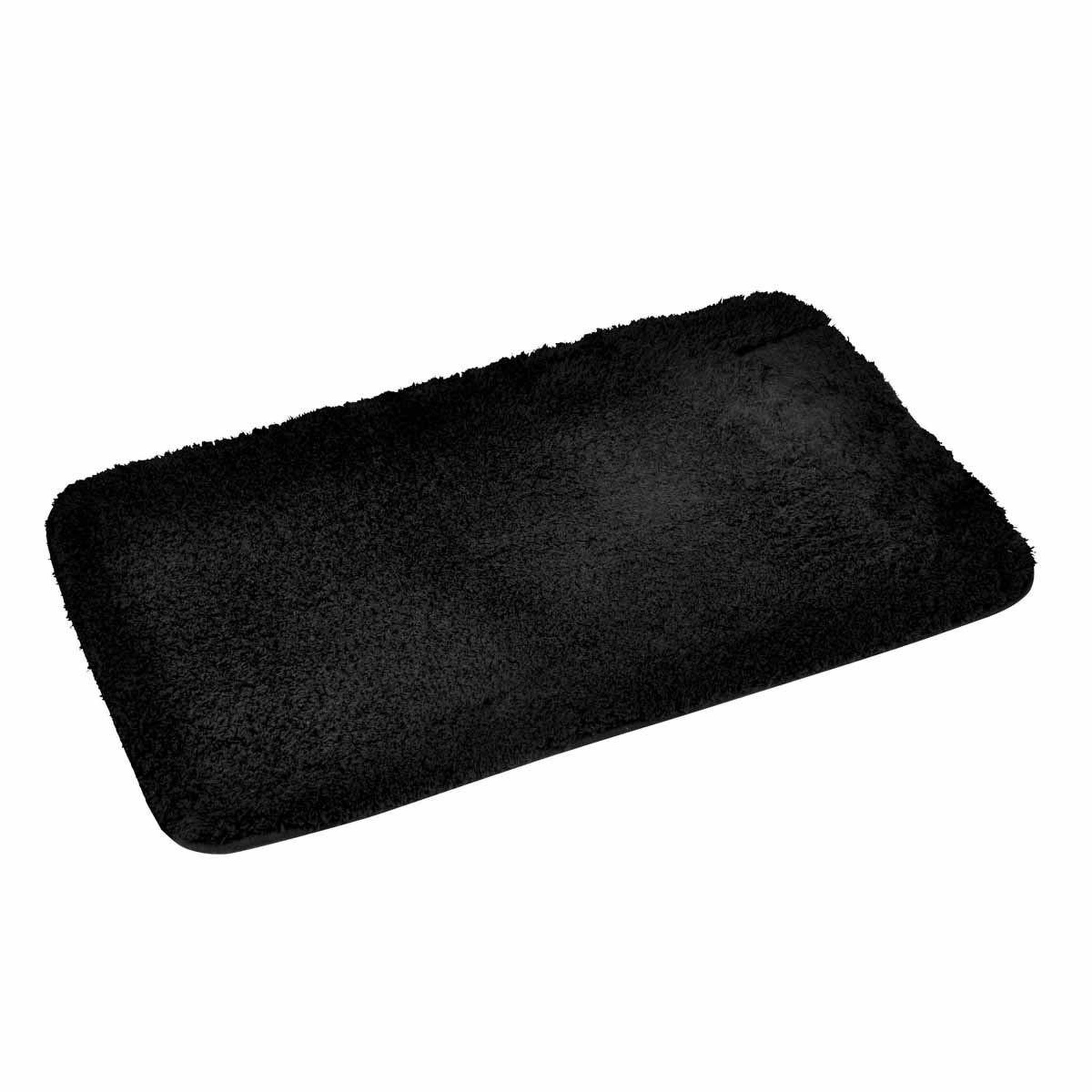 Douceur d'Intérieur Tapis de bain  softness  50x80cm noir
