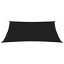VIDAXL Voile de parasol Tissu Oxford rectangulaire 2x3 m Noir