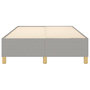 Voir la diapositive 5 : VIDAXL Cadre de lit sans matelas gris clair 120x200 cm tissu