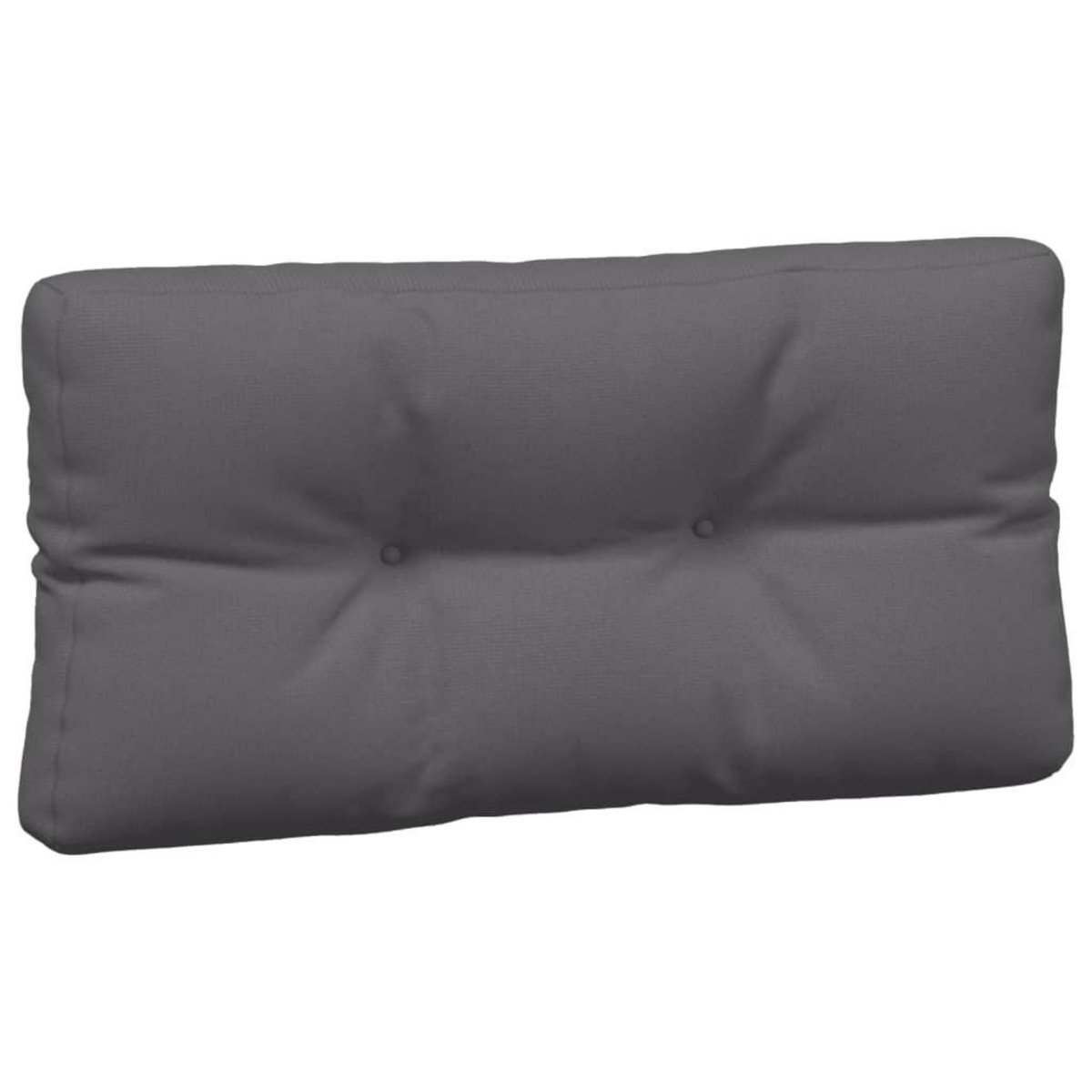 VIDAXL Coussins de palette lot de 7 anthracite tissu
