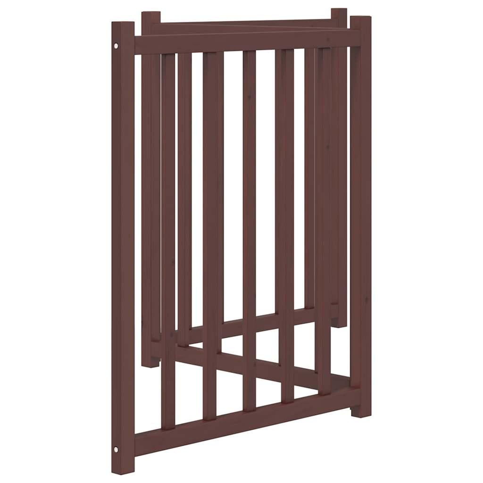 Voir la diapositive 5 : VIDAXL Barriere pour chien pliable 3 panneaux 150 cm bois sapin massif