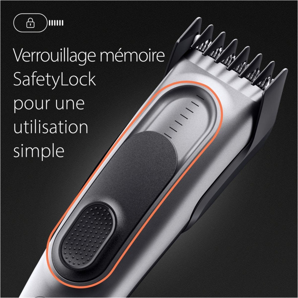 BRAUN Tondeuse cheveux HC7390