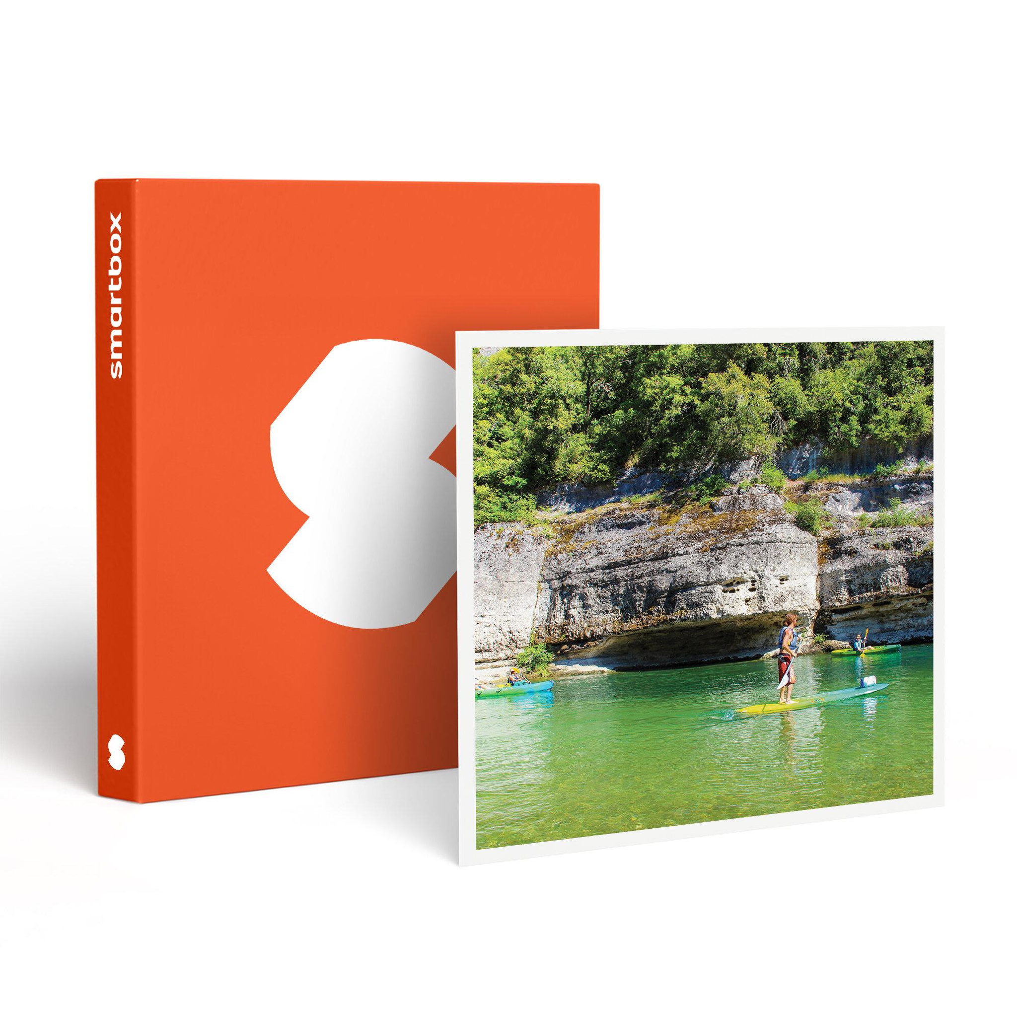 Smartbox Balade nautique près d'alès : descente en kayak ou stand-up paddle - coffret cadeau sport & aventure