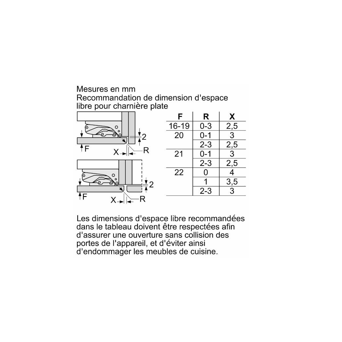 Siemens Congélateur intégrable  à pantographe 212l - GI81NVEE0