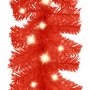 Voir la diapositive 3 : VIDAXL Guirlande de Noël avec lumieres LED 10 m Rouge