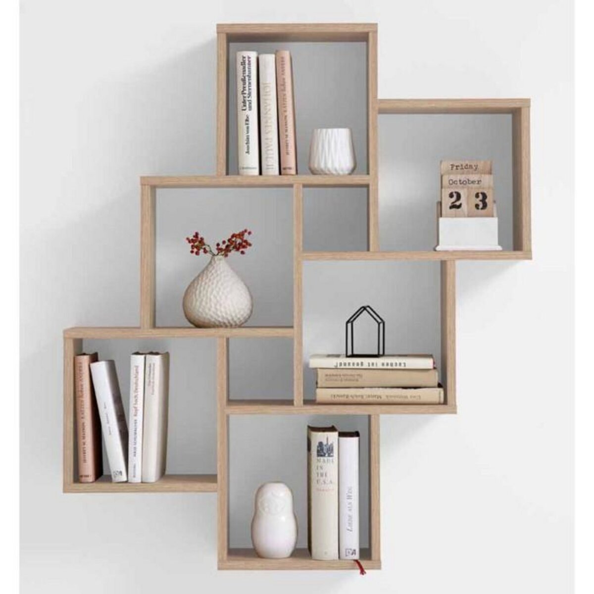 Paris Prix Étagère Murale Design  Riolo  94cm Chêne