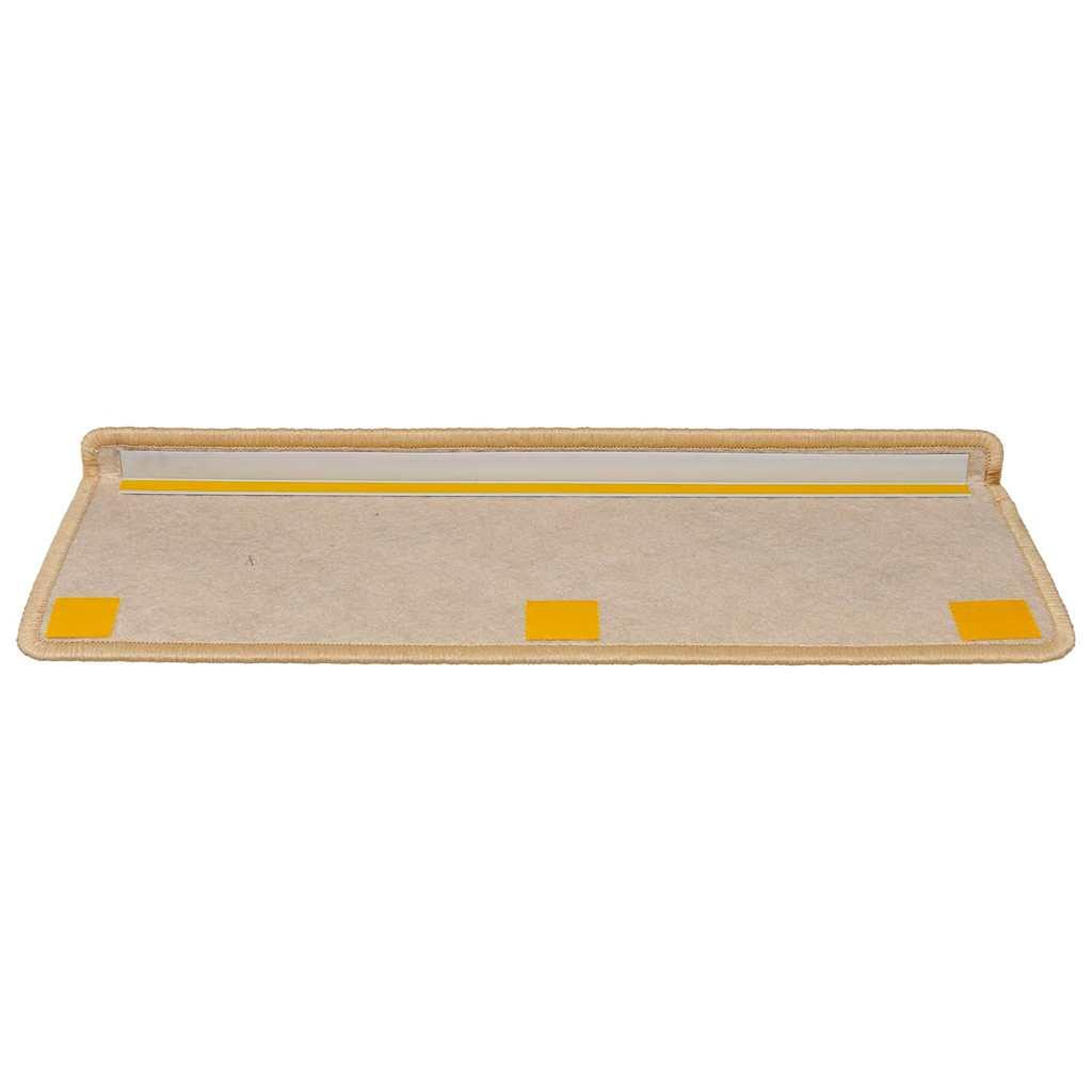 Voir la diapositive 4 : VIDAXL Tapis d'escalier autocollants 30 pcs 65x21x4 cm beige clair