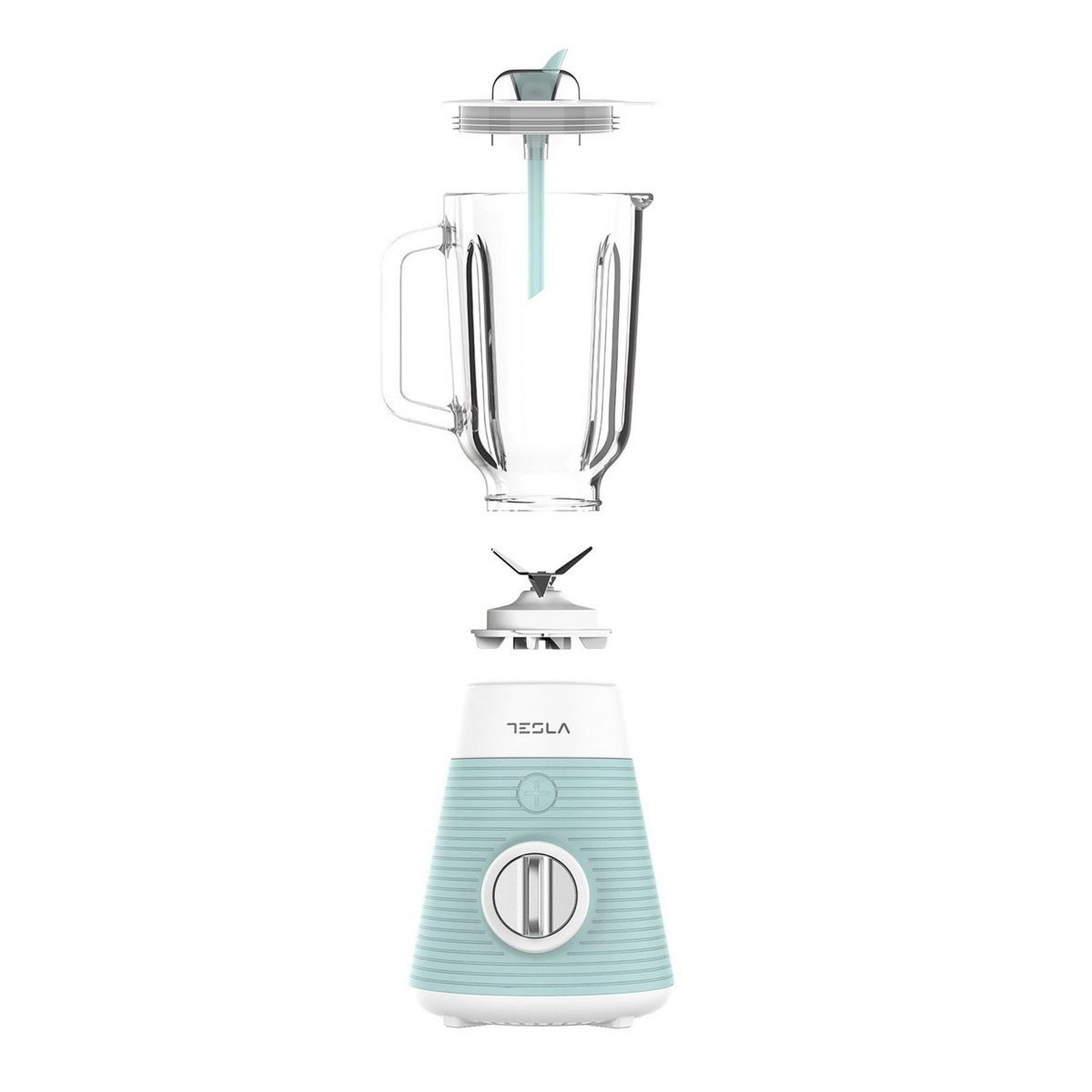 Voir la diapositive 4 : TESLA Blender 1.5l 500w vert/blanc - bl510bws