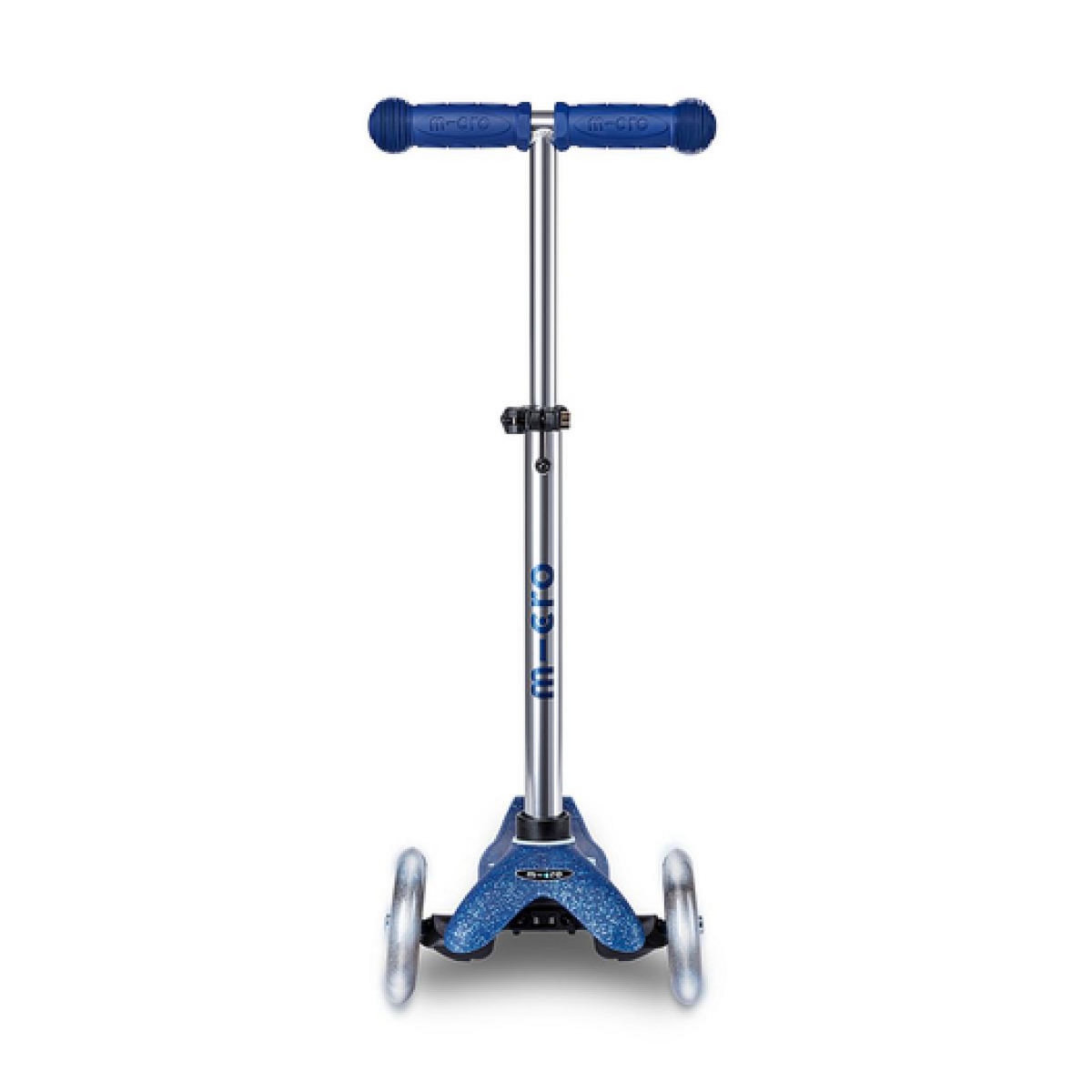 Micro Trottinette  Mobility à trois roues Bleu Glitter LED MMD219