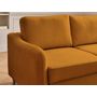 Voir la diapositive 3 : LISA DESIGN Will - canapé 3 places - convertible - en tissu