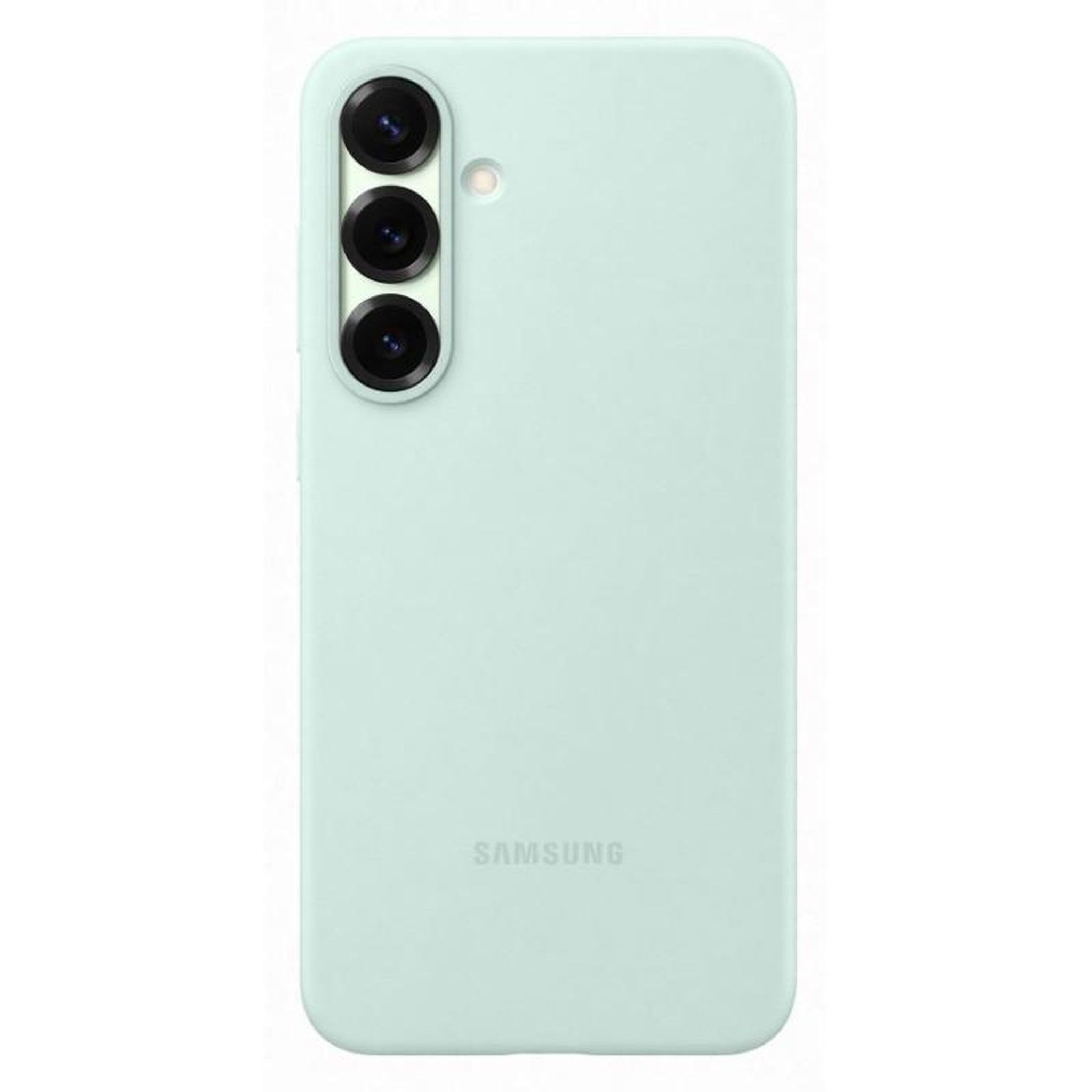 Samsung Coque en silicone pour Samsung Galaxy S25+ Vert d eau
