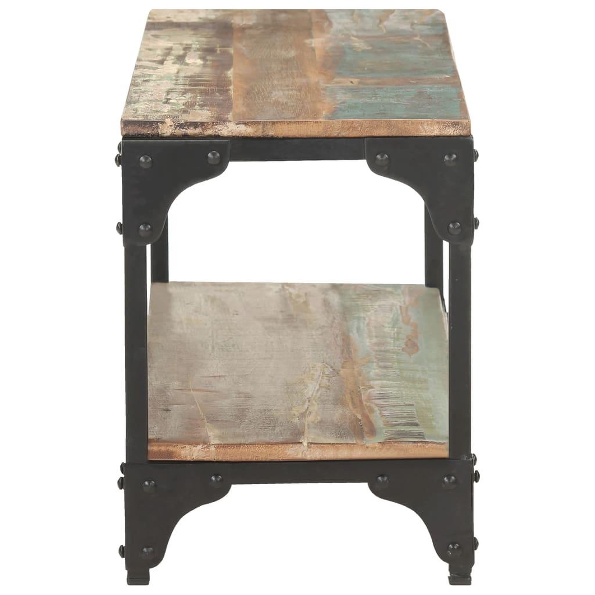 Voir la diapositive 3 : VIDAXL Table basse 90x30x40 cm Bois de recuperation massif