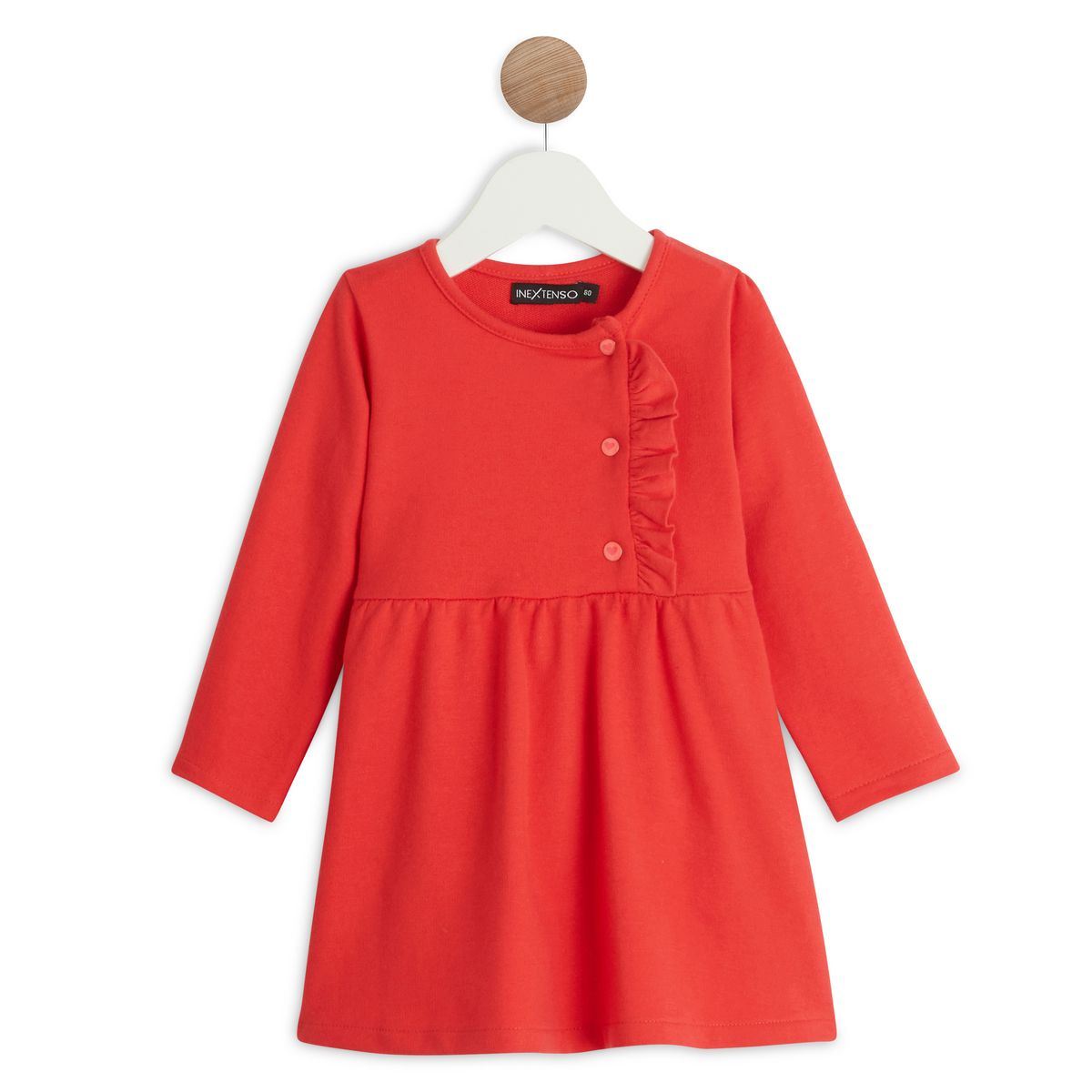 IN EXTENSO Robe col rond bébé fille