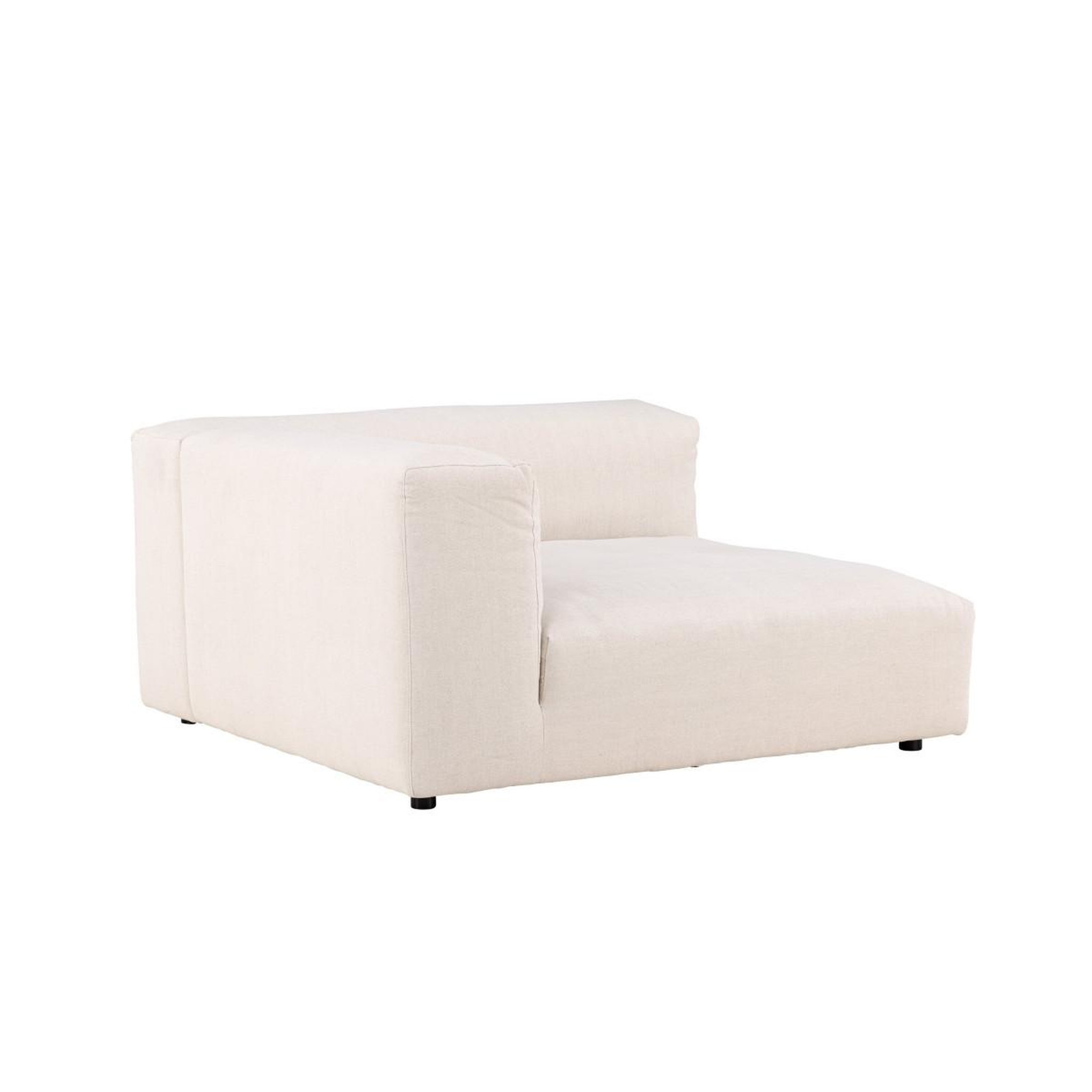 Voir la diapositive 4 : Paris Prix Module d'angle de canapé  mavi  135cm beige