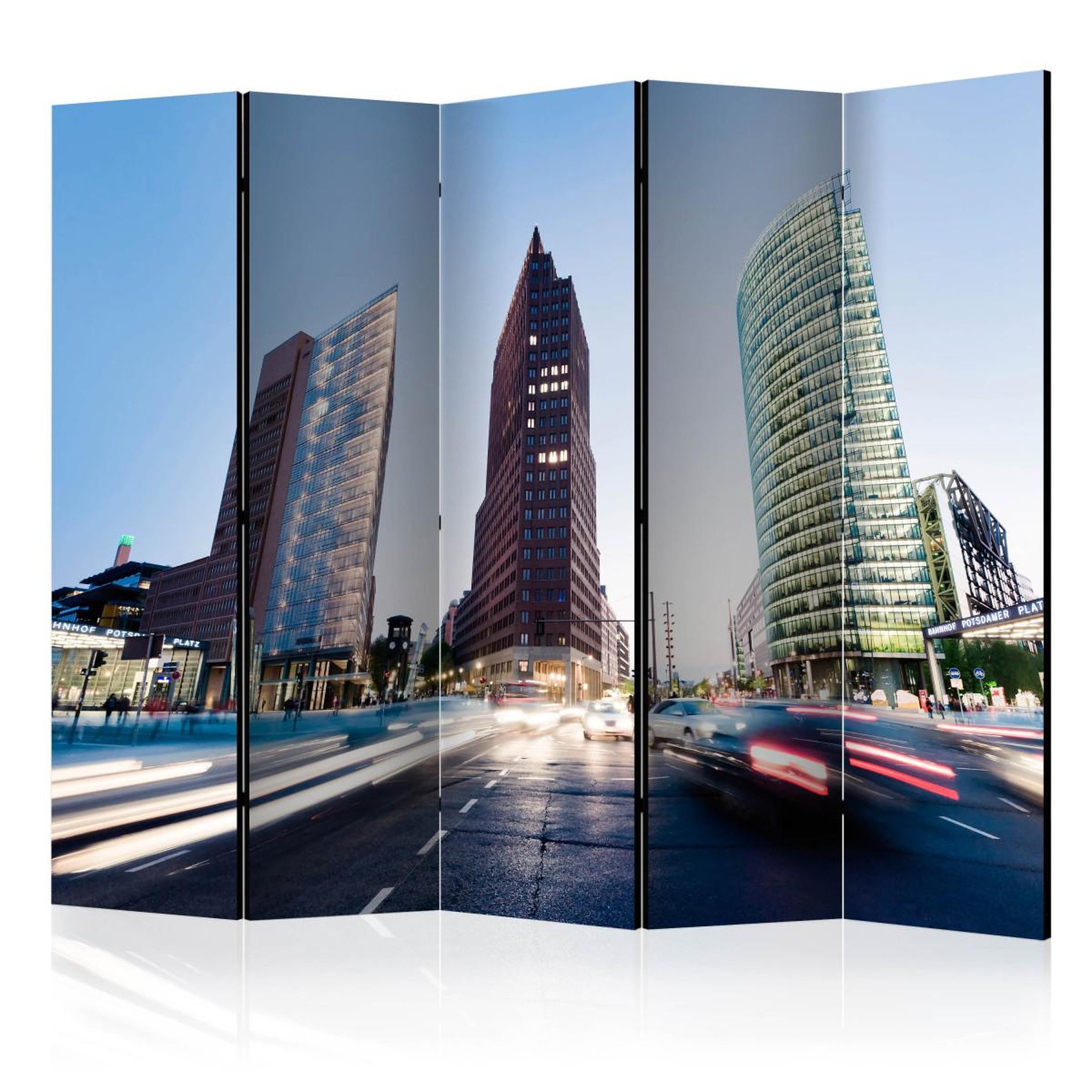 Paris Prix Paravent 5 volets  urban pace  172x225cm