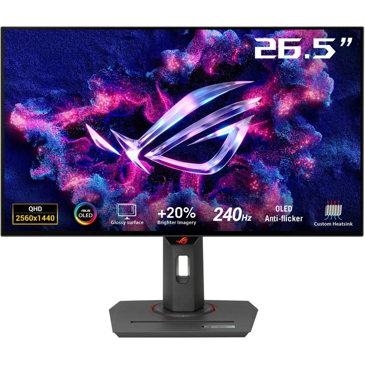 ASUS Ecran PC Gamer ROG 27'' Plat OLED XG27AQDMG