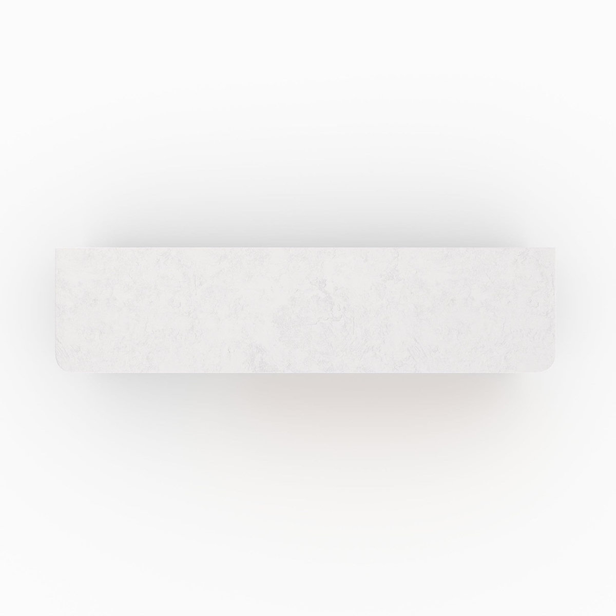 Rendez vous déco Meuble TV en plâtre blanc cassé 140 cm avec tiroir-Fira