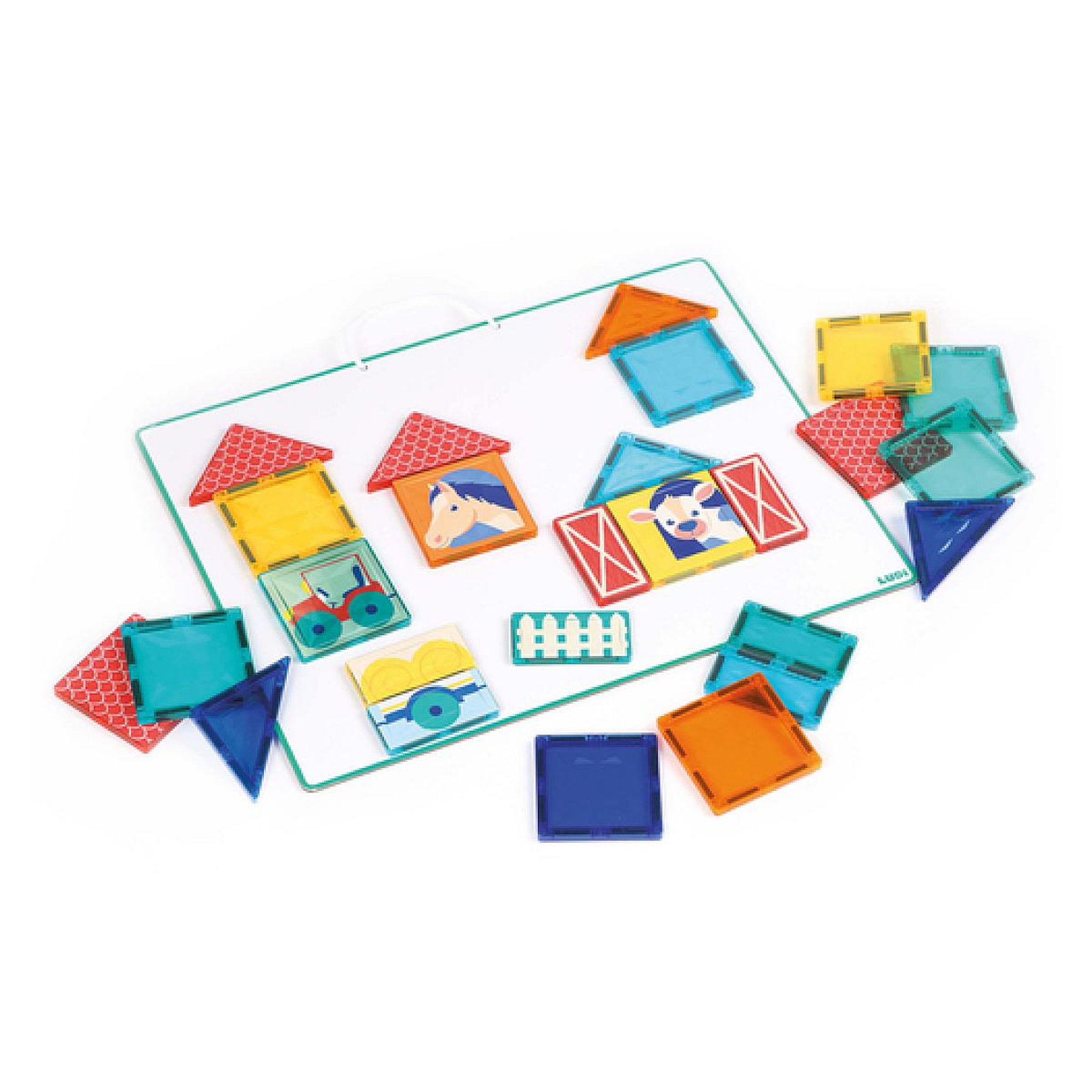 Voir la diapositive 2 : LUDI Paneau Magnetique - 27 pieces