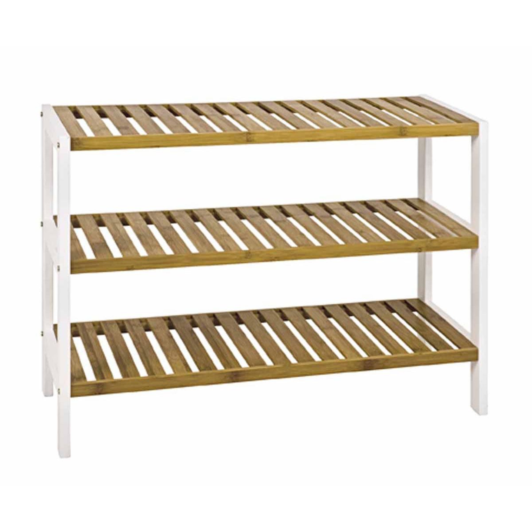 Paris Prix Étagère 3 niveaux en bambou  stacy  70cm naturel