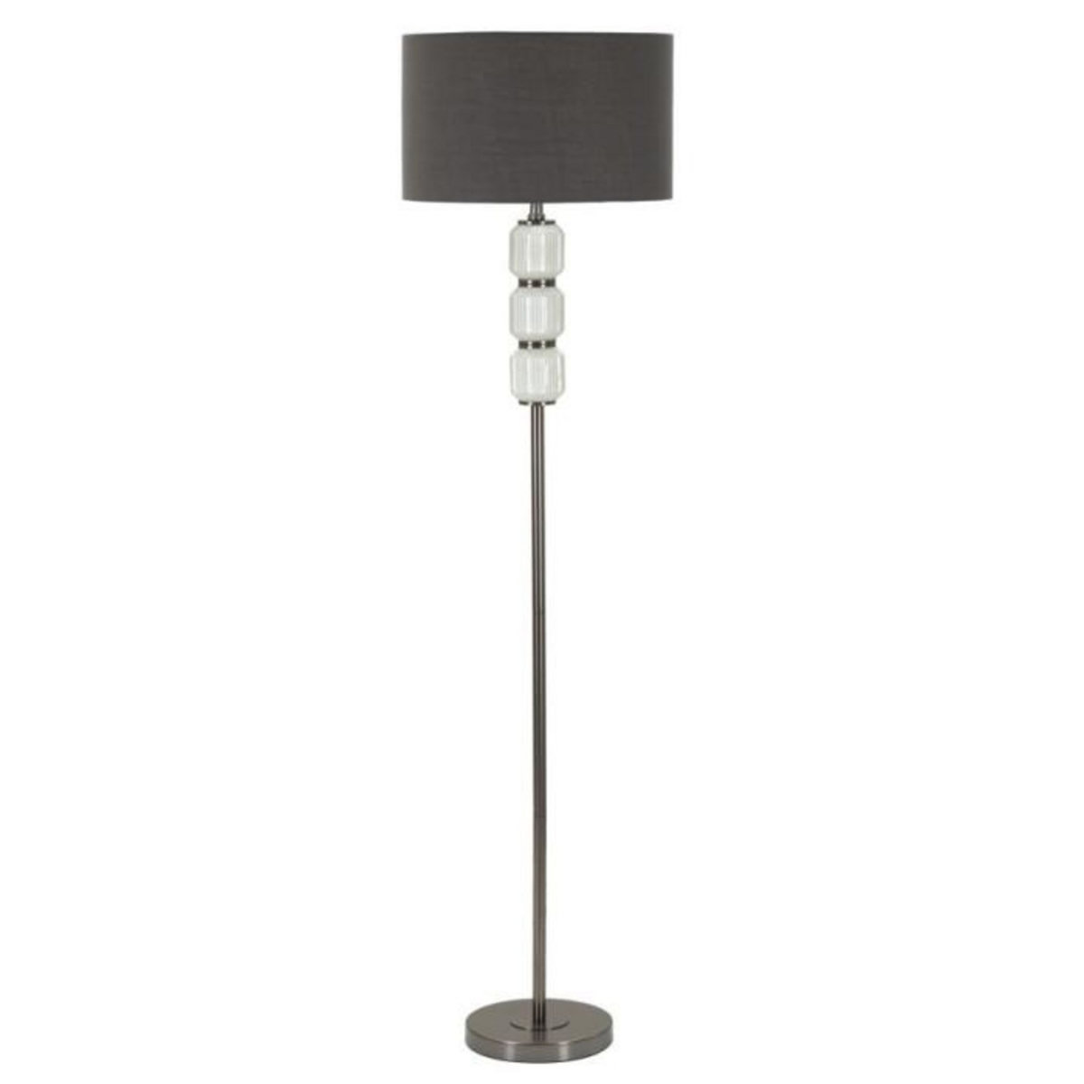 Paris Prix Lampadaire en Métal  Bright One  163cm Blanc & Gris