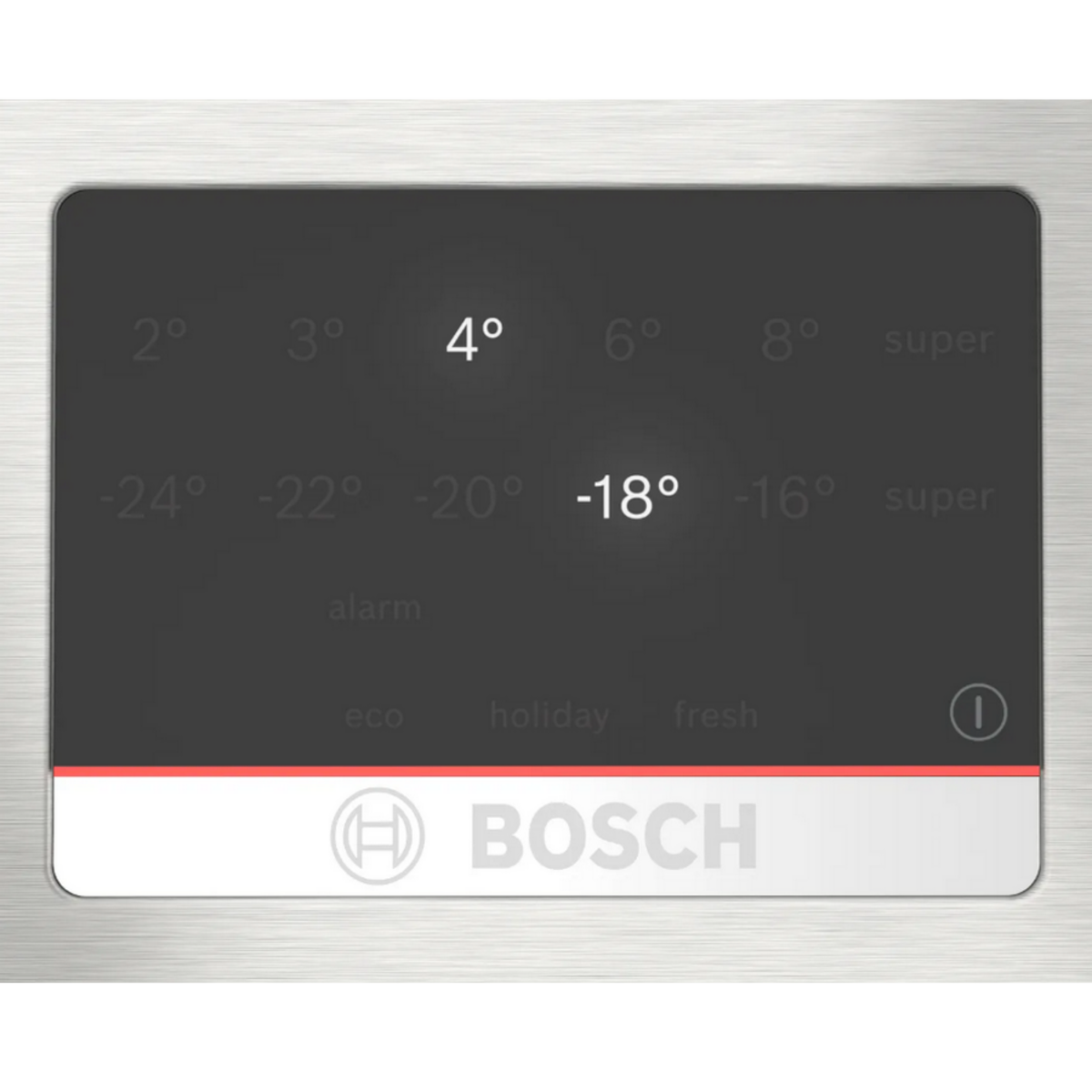 BOSCH Réfrigérateur combiné 60cm 321cm nofrost inox - KGN367ICT