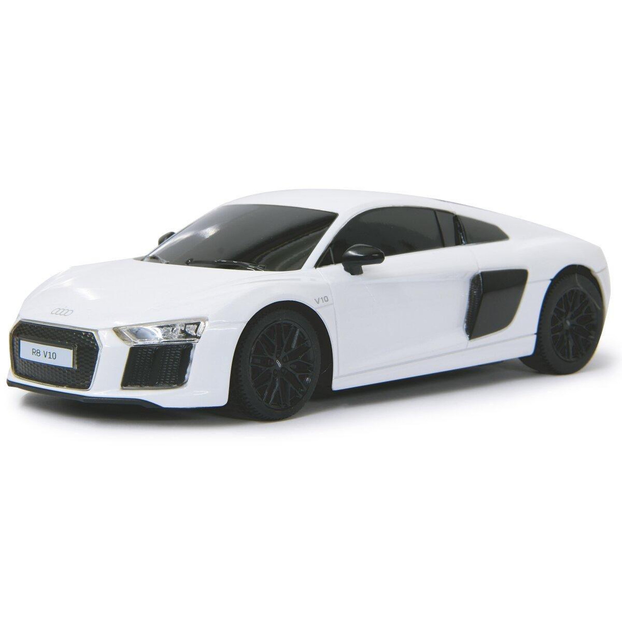 Voir la diapositive 5 : Jamara Voiture télécommandée audi r8 2015 1:24 blanc 2,4ghz