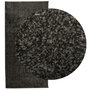 Voir la diapositive 3 : VIDAXL Tapis ISTAN a poils longs aspect brillant anthracite 100x200 cm