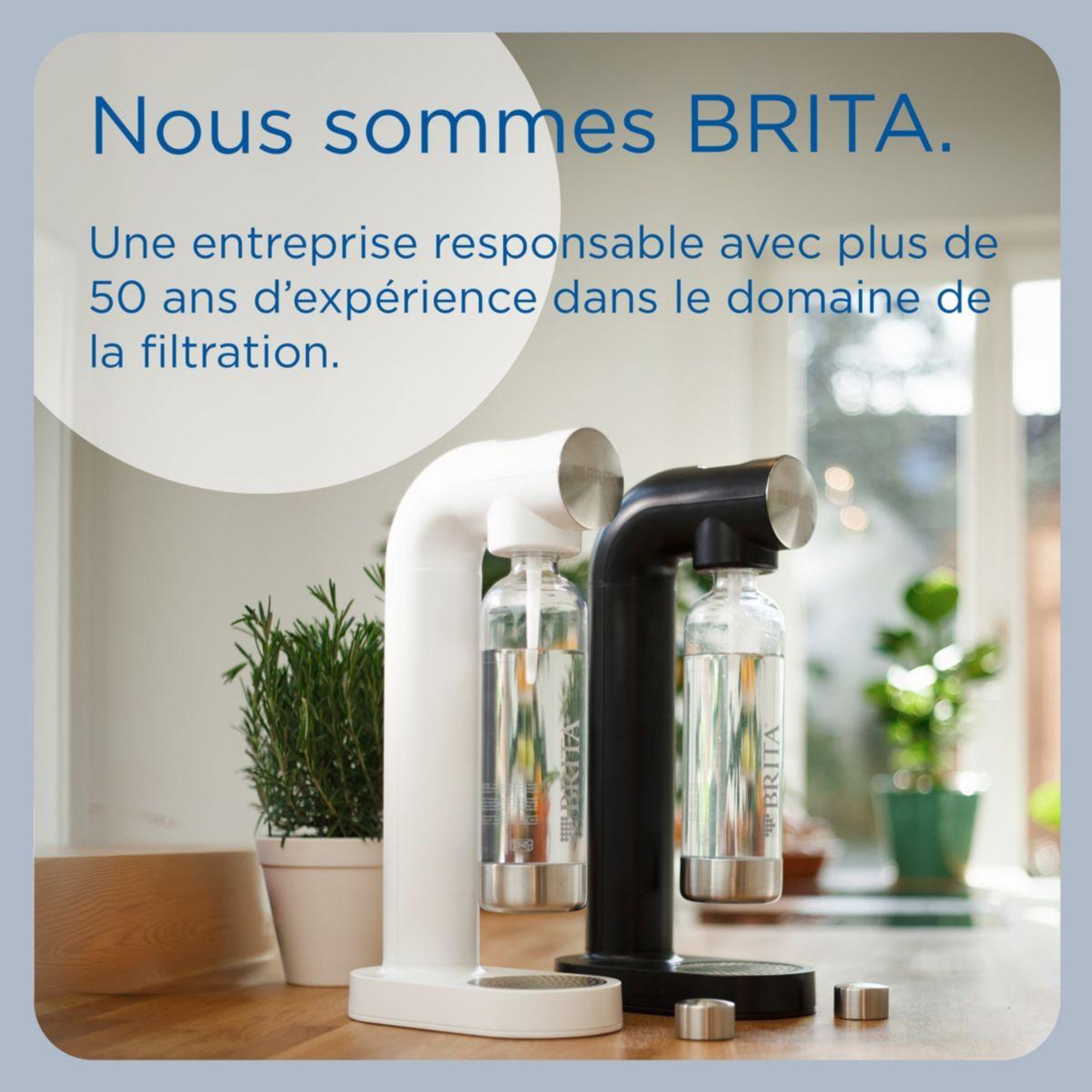 Voir la diapositive 5 : Brita Machine à soda sodaone blanche + 1 cylindre co2 + 1 bouteille en pet