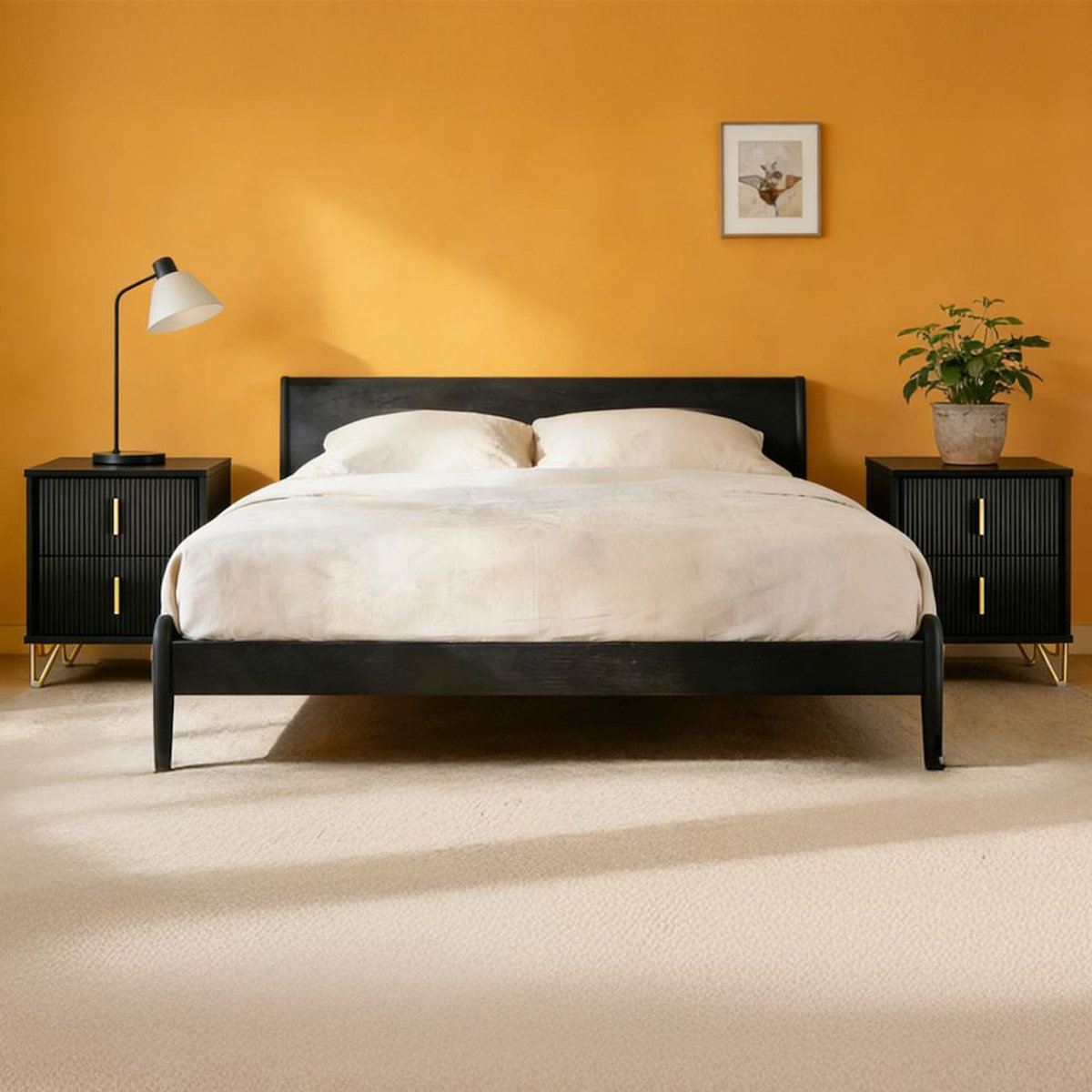 SOBUY SoBuy - Table De Chevet à deux tiroirs - Moderne - FBT115X2