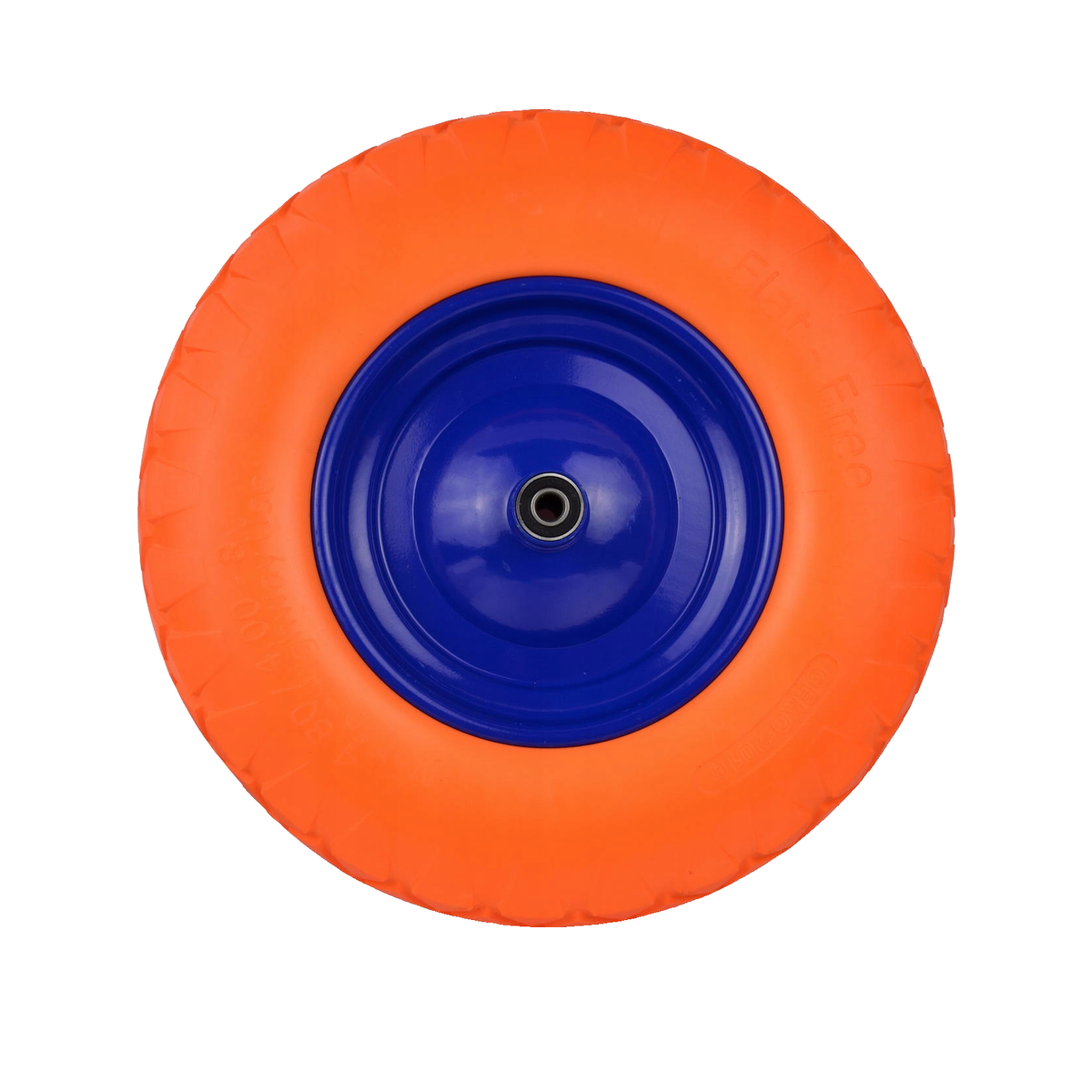 Voir la diapositive 2 : Geko Roues de brouette Geko g71024 orange tubeless