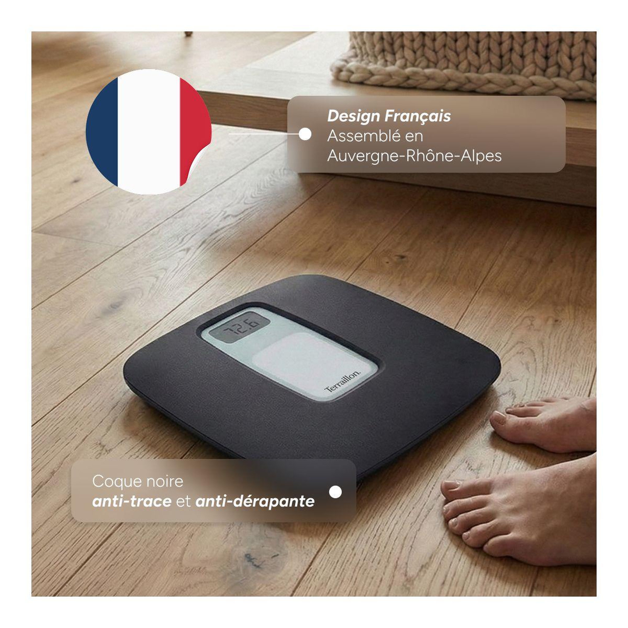 Voir la diapositive 3 : Terraillon Pèse personne frenchy