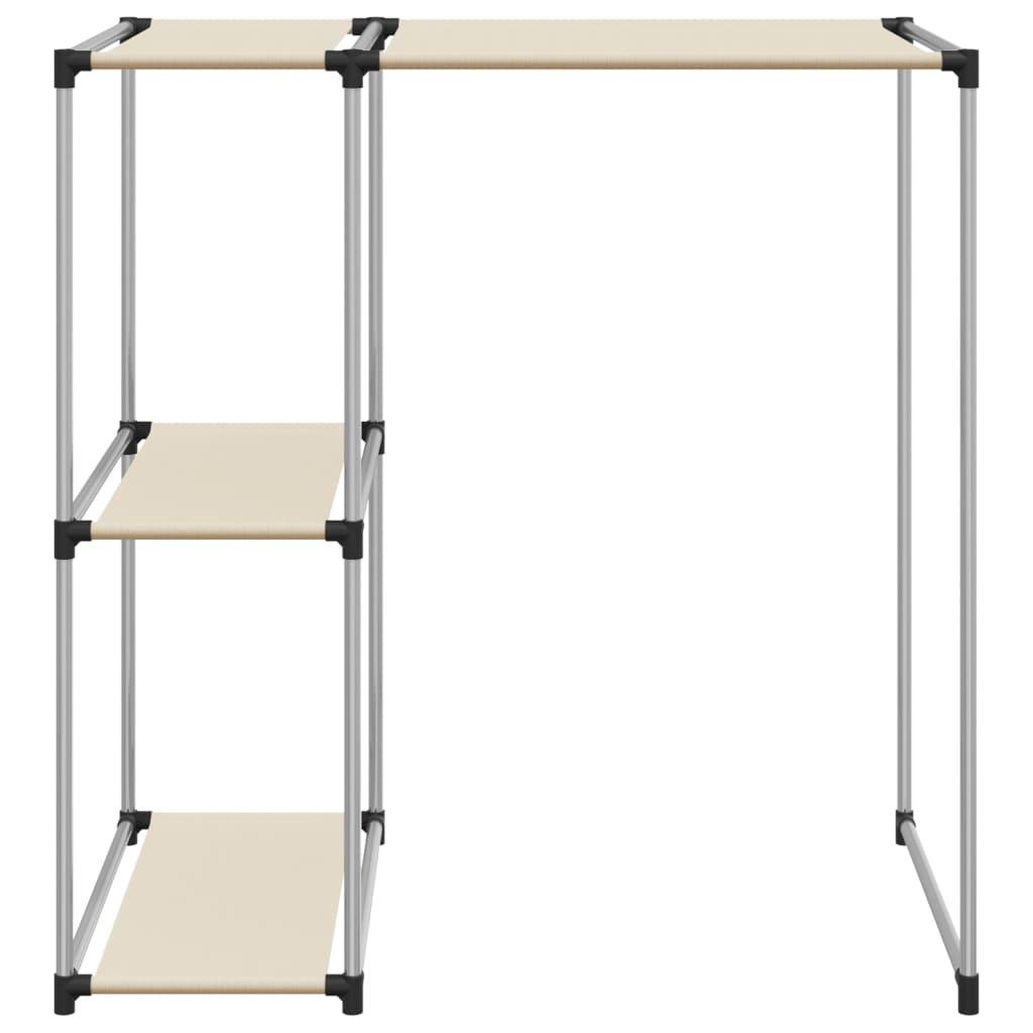 Voir la diapositive 3 : VIDAXL Support de rangement sur la machine a laver Creme 87x55x90,5 cm