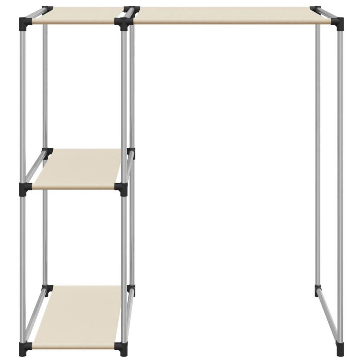 VIDAXL Support de rangement sur la machine a laver Creme 87x55x90,5 cm