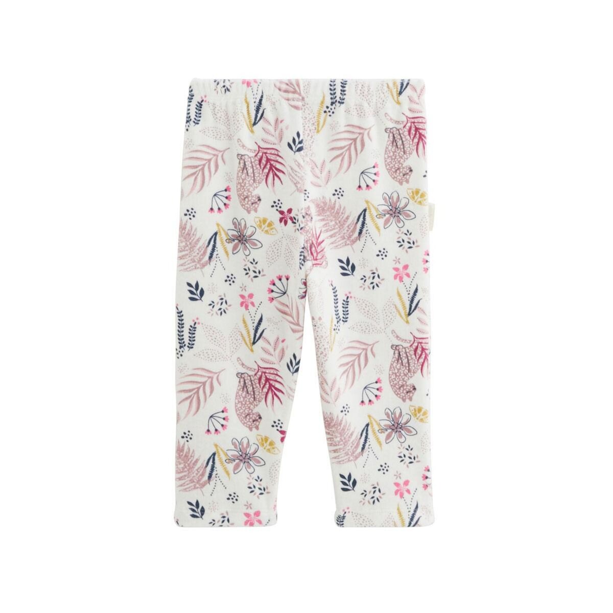 Petit Béguin Pyjama enfant 2 pièces en velours rose Louisa