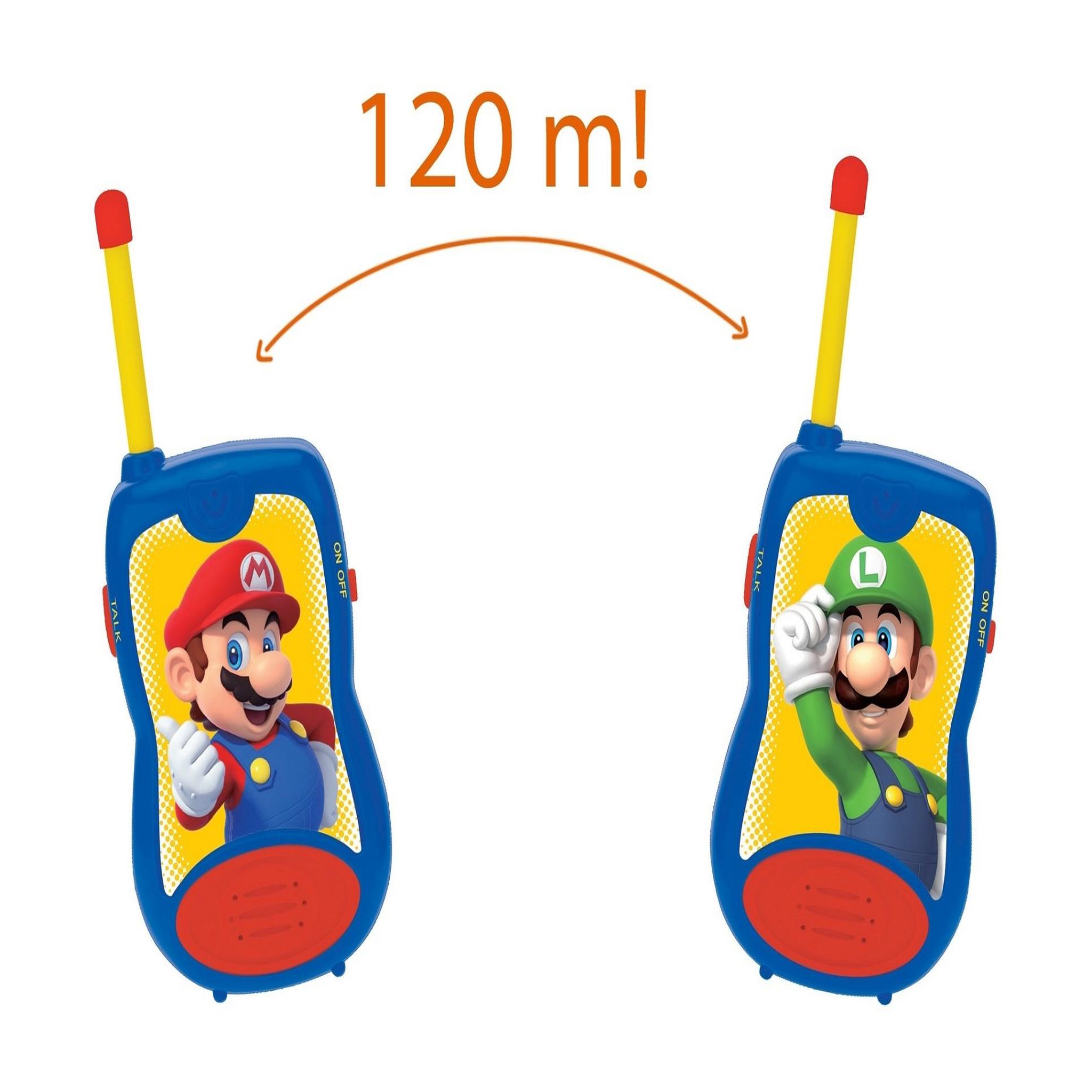 Voir la diapositive 3 : Lexibook Talkies-Walkies Super Mario portée 200m