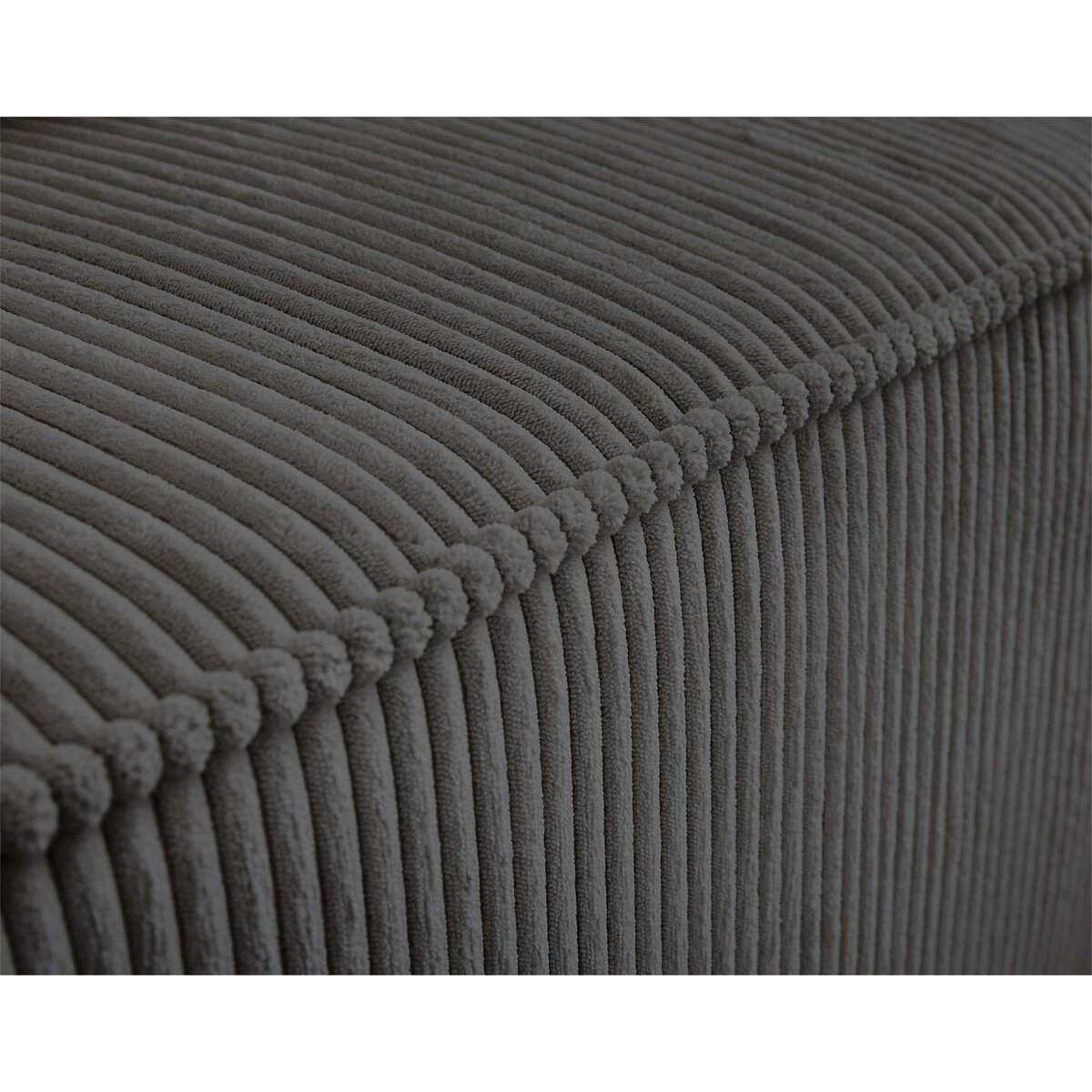 LISA DESIGN Colombine - canapé modulable d'angle droit - 6 places - en velours côtelé