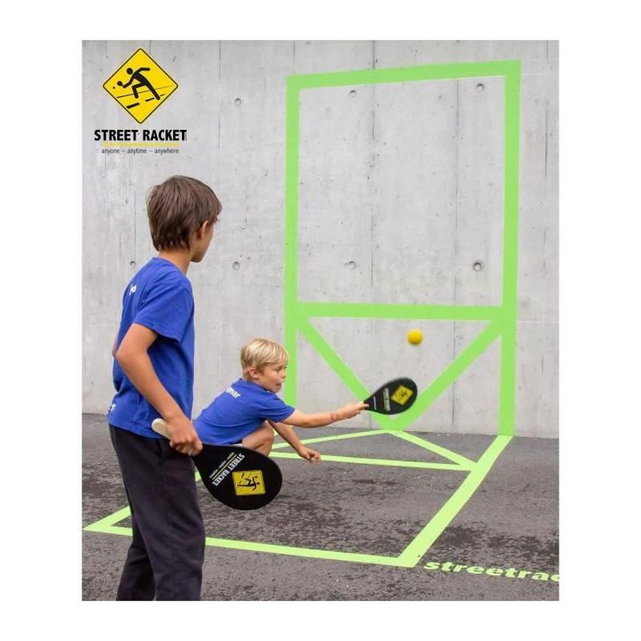 Voir la diapositive 4 : SCHILDKROT Set de Street Racket - SCHILDKRÖT
