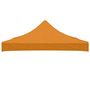 Voir la diapositive 3 : VIDAXL Toit de tente de reception 3x3 m Orange 270 g/m^2