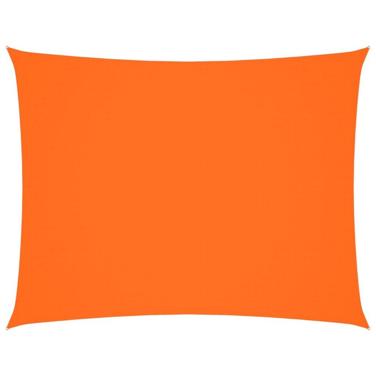 VIDAXL Voile de parasol tissu oxford rectangulaire 4x6 m orange