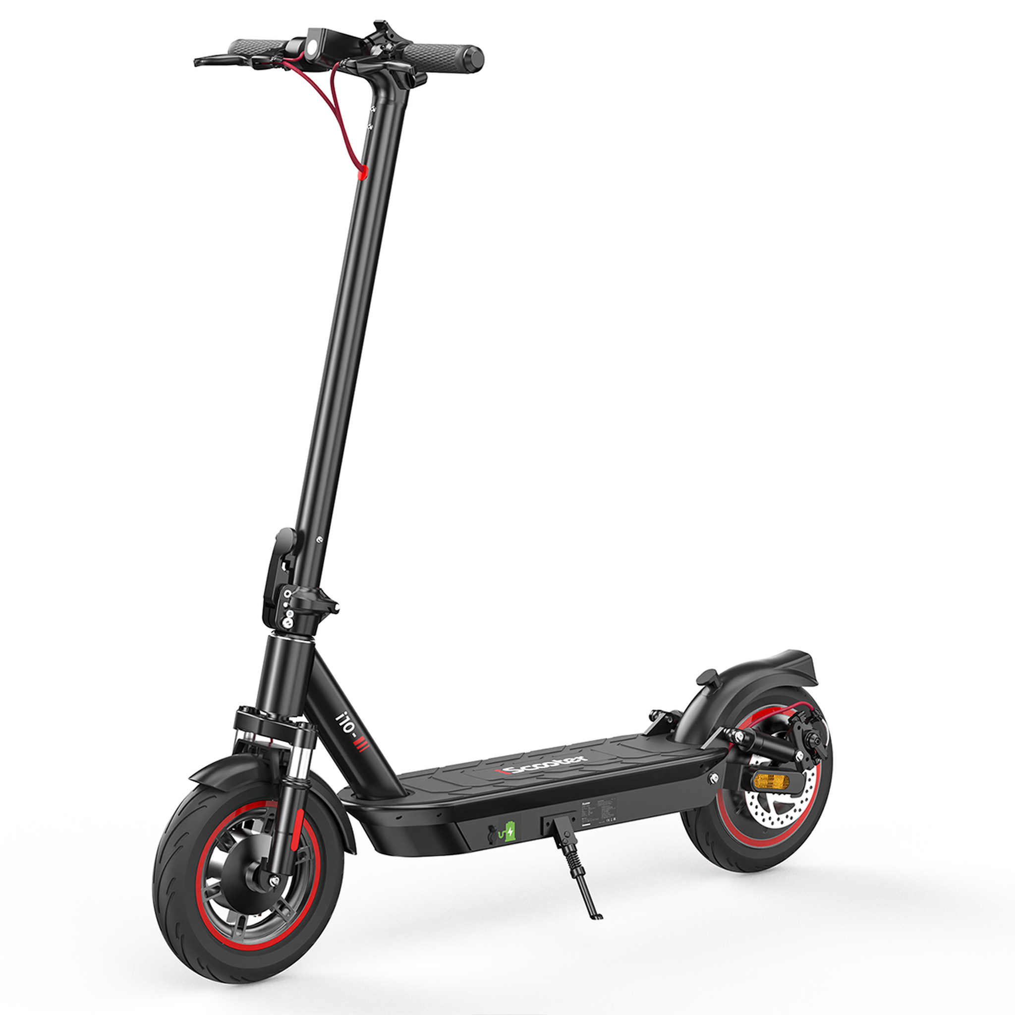 Voir la diapositive 2 : ISCOOTER Trottinette électrique pliable urbaine IScooter I10, 650 W, 36 V, 15 Ah