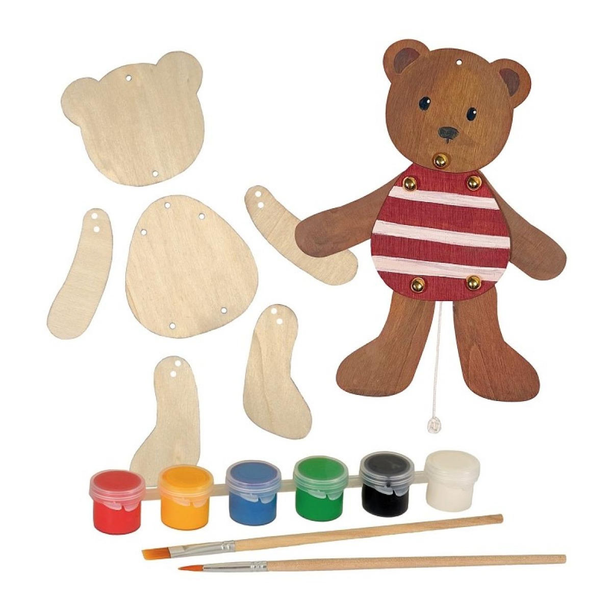 EGMONT TOYS Ours pantin en bois a peindre -