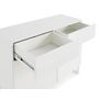 Voir la diapositive 6 : BEST MOBILIER Sofia - buffet bas - blanc mat - 110 cm