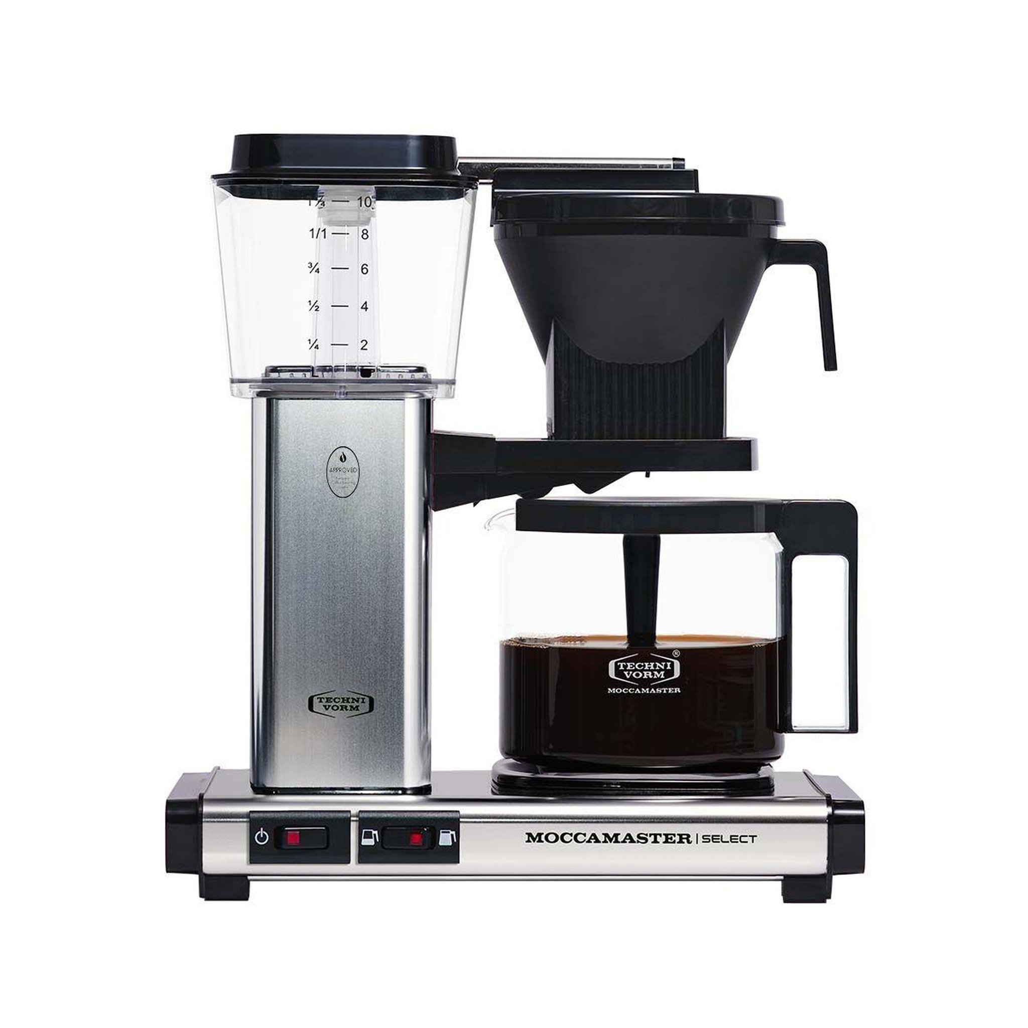 MOCCAMASTER Cafetière filtre Brushed
